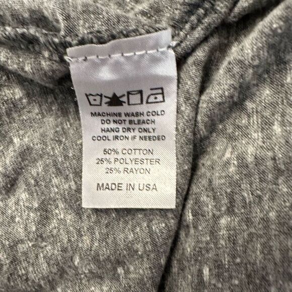 Soul Cycle London Skull Print Heather Crew Neck Muscle Tank Top Gray Medium - Picture 5 of 5